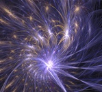 These festive fireworks in gold and purple provide a lively way to celebrate holidays and happy occasions, from July 4th to Halloween.